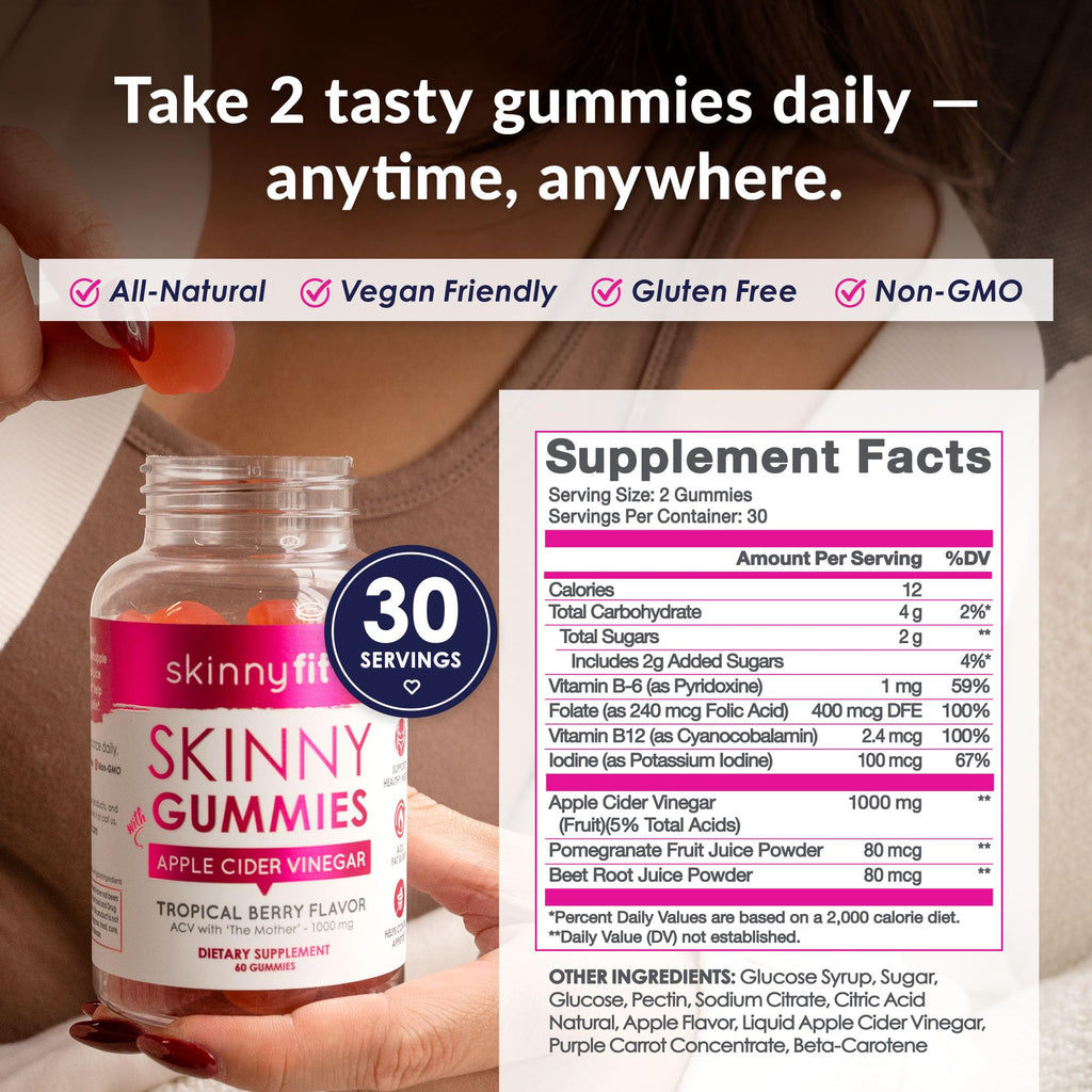 SkinnyFit Skinny Gummies Apple Cider Vinegar
